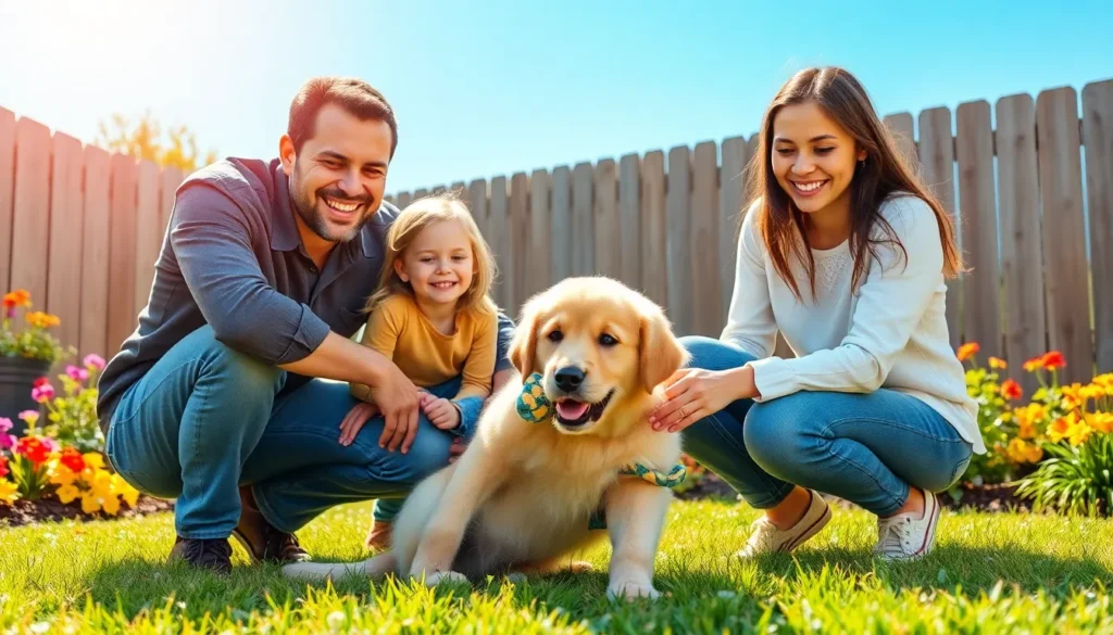 family dog new life