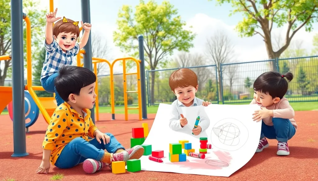 4 domains of child development