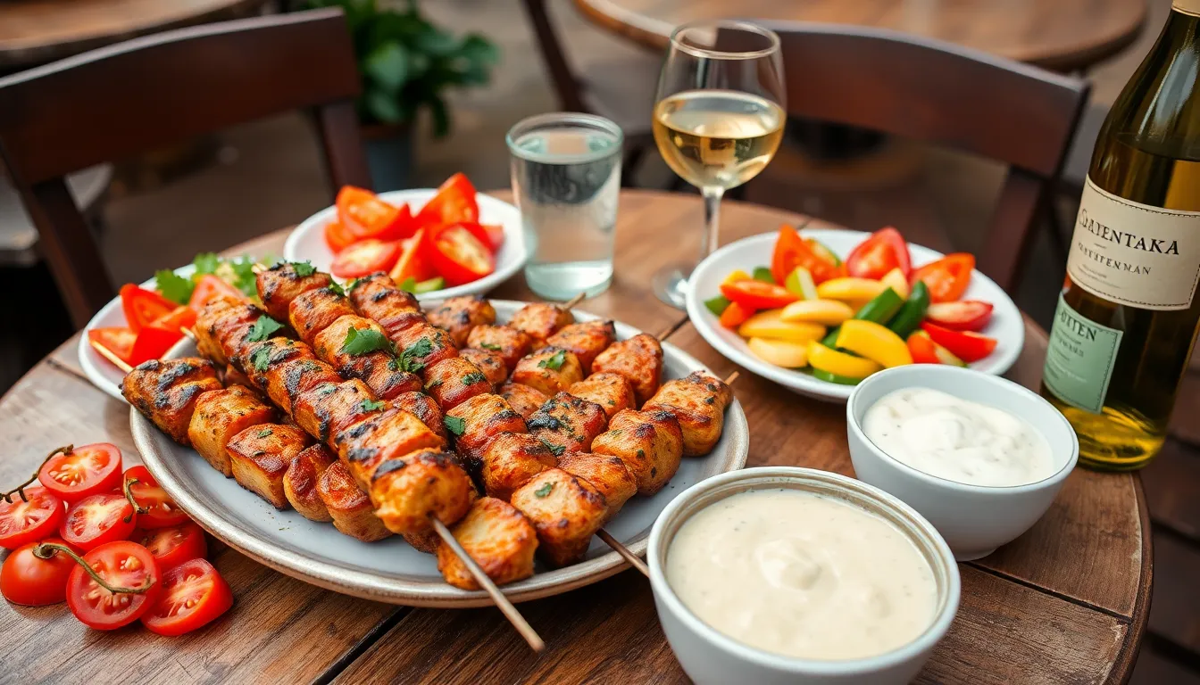 what to serve with zhashlid